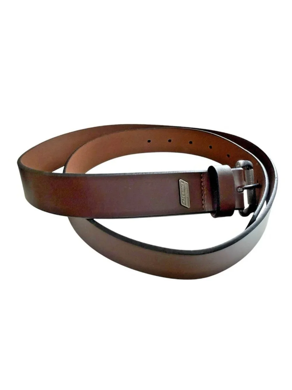 Dickies Genuine Leather Belt Size 42 EUC 1.25
